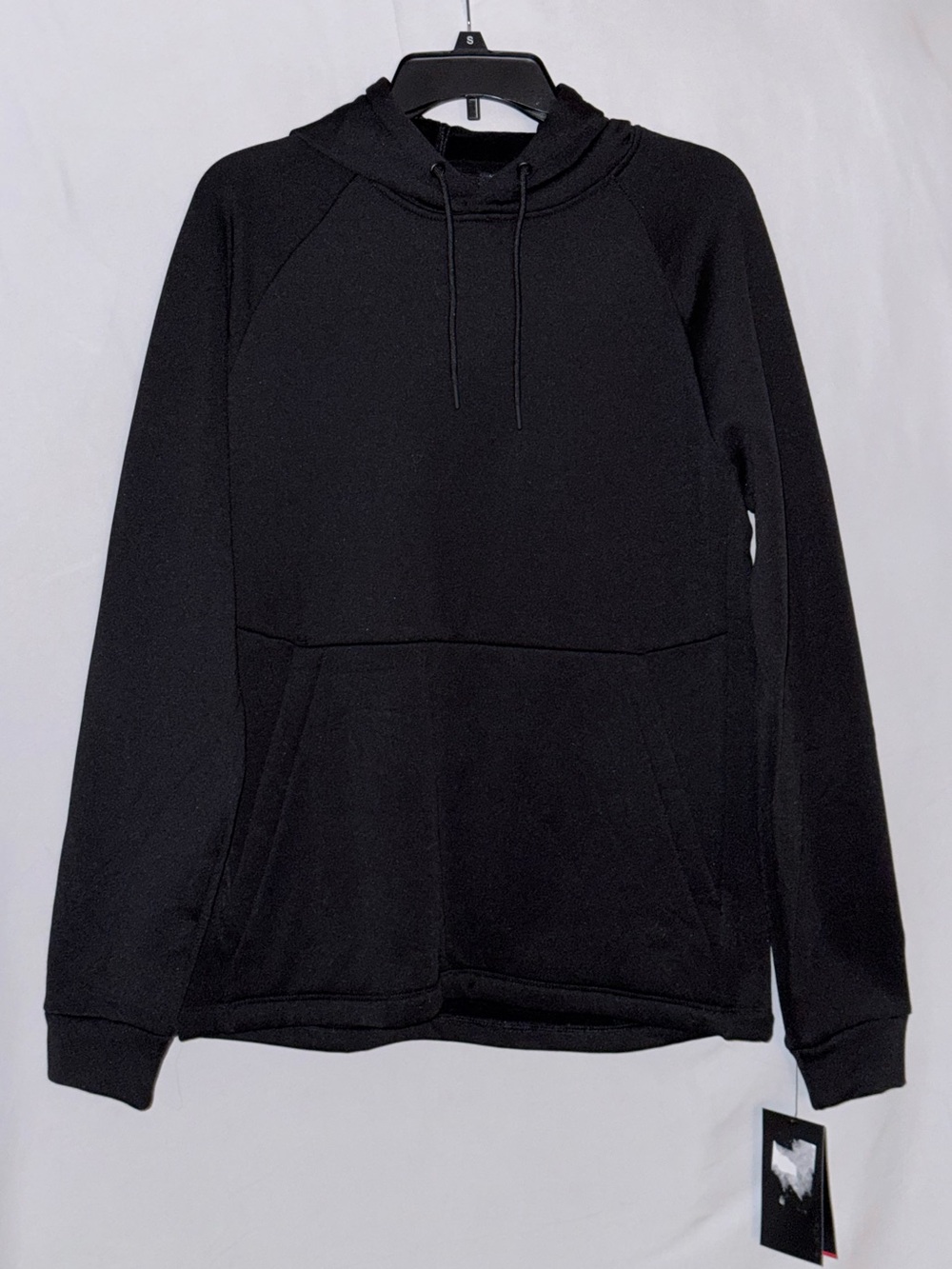 NWT Layer 8 Black Pullover Hoodie Size Medium